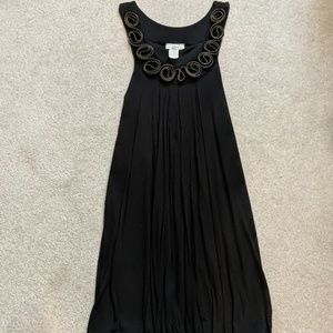 Vibe Black Zipper Dress